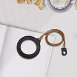 Maxbell Necklace Magnifier Multifunctional Magnifying Glass for Crafts Reading Books Black