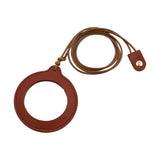 Maxbell Necklace Magnifier Multifunctional Magnifying Glass for Crafts Reading Books Brown