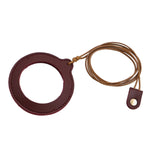 Maxbell Necklace Magnifier Multifunctional Magnifying Glass for Crafts Reading Books Red