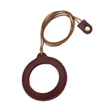 Maxbell Necklace Magnifier Multifunctional Magnifying Glass for Crafts Reading Books Red