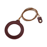 Maxbell Necklace Magnifier Multifunctional Magnifying Glass for Crafts Reading Books Red