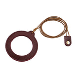 Maxbell Necklace Magnifier Multifunctional Magnifying Glass for Crafts Reading Books Red