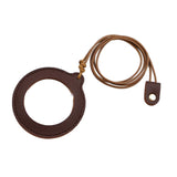 Maxbell Necklace Magnifier Multifunctional Magnifying Glass for Crafts Reading Books Deep Brown