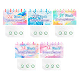 Maxbell 52 Week Saving Challenge Binder for Cash Saving Budget Binder for Girls Boys Color A