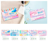 Maxbell 52 Week Saving Challenge Binder for Cash Saving Budget Binder for Girls Boys Color A