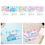 Maxbell 52 Week Saving Challenge Binder for Cash Saving Budget Binder for Girls Boys Color A
