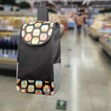 Maxbell Trolley Replacement Bag Durable Fold up Dolly Accessories Shopping Spare Bag Black