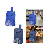 Maxbell Trolley Replacement Bag 20L Folding Hand Truck Accessories Shopping Cart Bag Blue