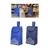 Maxbell Trolley Replacement Bag 20L Folding Hand Truck Accessories Shopping Cart Bag Blue