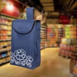 Maxbell Trolley Replacement Bag 20L Folding Hand Truck Accessories Shopping Cart Bag Cyan