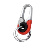 Maxbell Car Key Chain for Men Multifunction Exquisite Universal for Men Women Unisex Orange