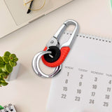 Maxbell Car Key Chain for Men Multifunction Exquisite Universal for Men Women Unisex Orange