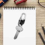 Maxbell Car Key Chain for Men Multifunction Exquisite Universal for Men Women Unisex Black