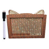 Maxbell Money Box with Counter Retro Wooden Piggy Bank for Teen Children Party Favor Euro 2000