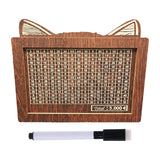 Maxbell Money Box with Counter Retro Wooden Piggy Bank for Teen Children Party Favor Euro 3000