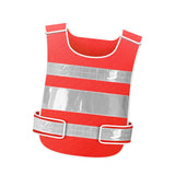 Maxbell Reflective Vest Sleeveless Construction Gear Walking Mesh Cloth Adults Women Orange
