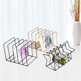 Maxbell Magazine Newspaper Holder Office File Organizer for Magazine Book Decoration Black