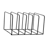 Maxbell Magazine Newspaper Holder Office File Organizer for Magazine Book Decoration Black