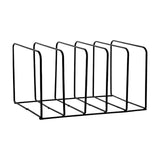 Maxbell Magazine Newspaper Holder Office File Organizer for Magazine Book Decoration Black