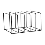 Maxbell Magazine Newspaper Holder Office File Organizer for Magazine Book Decoration Black