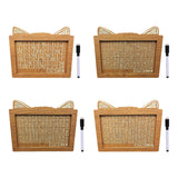 Maxbell Wooden Money Box Creative Money Saver for DIY Decoration Living Room Nursery 1000 EUR