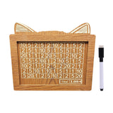 Maxbell Wooden Money Box Creative Money Saver for DIY Decoration Living Room Nursery 1000 EUR