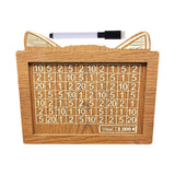 Maxbell Wooden Money Box Creative Money Saver for DIY Decoration Living Room Nursery 1000 EUR