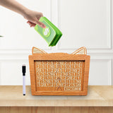 Maxbell Wooden Money Box Creative Money Saver for DIY Decoration Living Room Nursery 1000 EUR