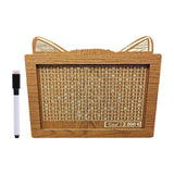 Maxbell Wooden Money Box Creative Money Saver for DIY Decoration Living Room Nursery 2000 EUR