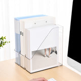 Maxbell Vertical Slim Desktop Magazine File Holder Folder Rack for Notebooks Binders
