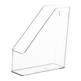 Maxbell Vertical Slim Desktop Magazine File Holder Folder Rack for Notebooks Binders