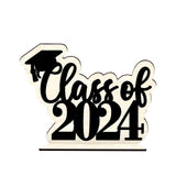 Maxbell Table Toppers for Senior High School Freestanding for Mantel Party Bookshelf Black