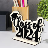 Maxbell Table Toppers for Senior High School Freestanding for Mantel Party Bookshelf Black