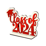 Maxbell Table Toppers for Senior High School Freestanding for Mantel Party Bookshelf Red