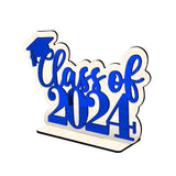 Maxbell Table Toppers for Senior High School Freestanding for Mantel Party Bookshelf Blue