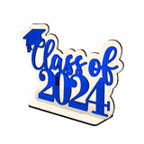 Maxbell Table Toppers for Senior High School Freestanding for Mantel Party Bookshelf Blue