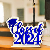 Maxbell Table Toppers for Senior High School Freestanding for Mantel Party Bookshelf Blue