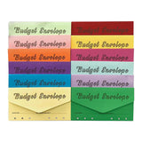 Maxbell 12x Cash Envelopes for Budgeting Budget Envelopes for Payroll Cash Budgeting