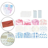 Maxbell 12 Pieces Cash Envelopes for Budgeting Accounting Organizer Binder Envelopes Style B