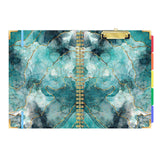 Maxbell Spiral Clipboard Folio with Notepad Clipboard Folder with Storage for Office