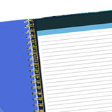 Maxbell Spiral Clipboard Folio with Notepad Clipboard Folder with Storage for Office