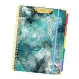 Maxbell Spiral Clipboard Folio with Notepad Clipboard Folder with Storage for Office