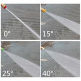 7pcs Brass Power Washer Spray Nozzle Tips Quick Connect Pivoting Coupler, 1/4 inch, 5000 PSI - Aladdin Shoppers