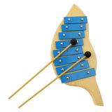 8 tone Wooden Xylophone for Kids Musical Toy for Kids - with Two Child-Safe Wood Mallet - Aladdin Shoppers