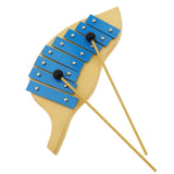 8 tone Wooden Xylophone for Kids Musical Toy for Kids - with Two Child-Safe Wood Mallet - Aladdin Shoppers