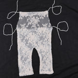 Max Baby Girl Lace Floral Romper Bodysuit Jumpsuit Playsuit Outfits Apricot