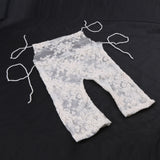 Max Baby Girl Lace Floral Romper Bodysuit Jumpsuit Playsuit Outfits Apricot