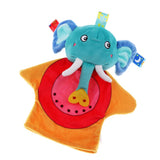 Maxbell Baby Stuffed Animal Blanket Security Blanket Cloth Comforter Elephant