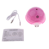 Max USB LED Ultrasonic Aroma Humidifier Diffuser Aromatherapy Purifier Pink
