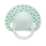 Maxbell Flat Thumb Baby Orthodontic Pacifier Silicone Teat Nipple Soother Green